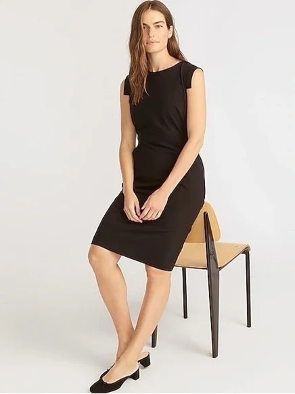 J.Crew Resume Dress Black 8P